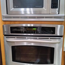 GE Profile Convection Oven And Microwave