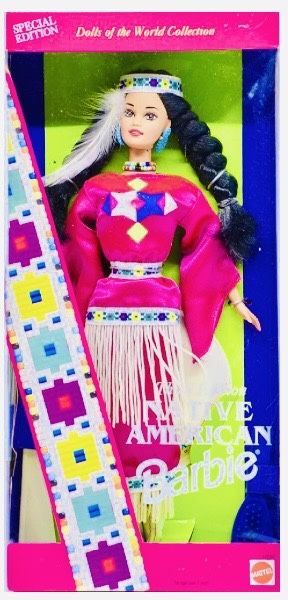 Barbie Native American Third Edition - Dolls of The World Collection VINTAGE