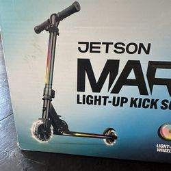 Jetson Mars Kids 2-Wheel Light-Up Kick Scooter, 