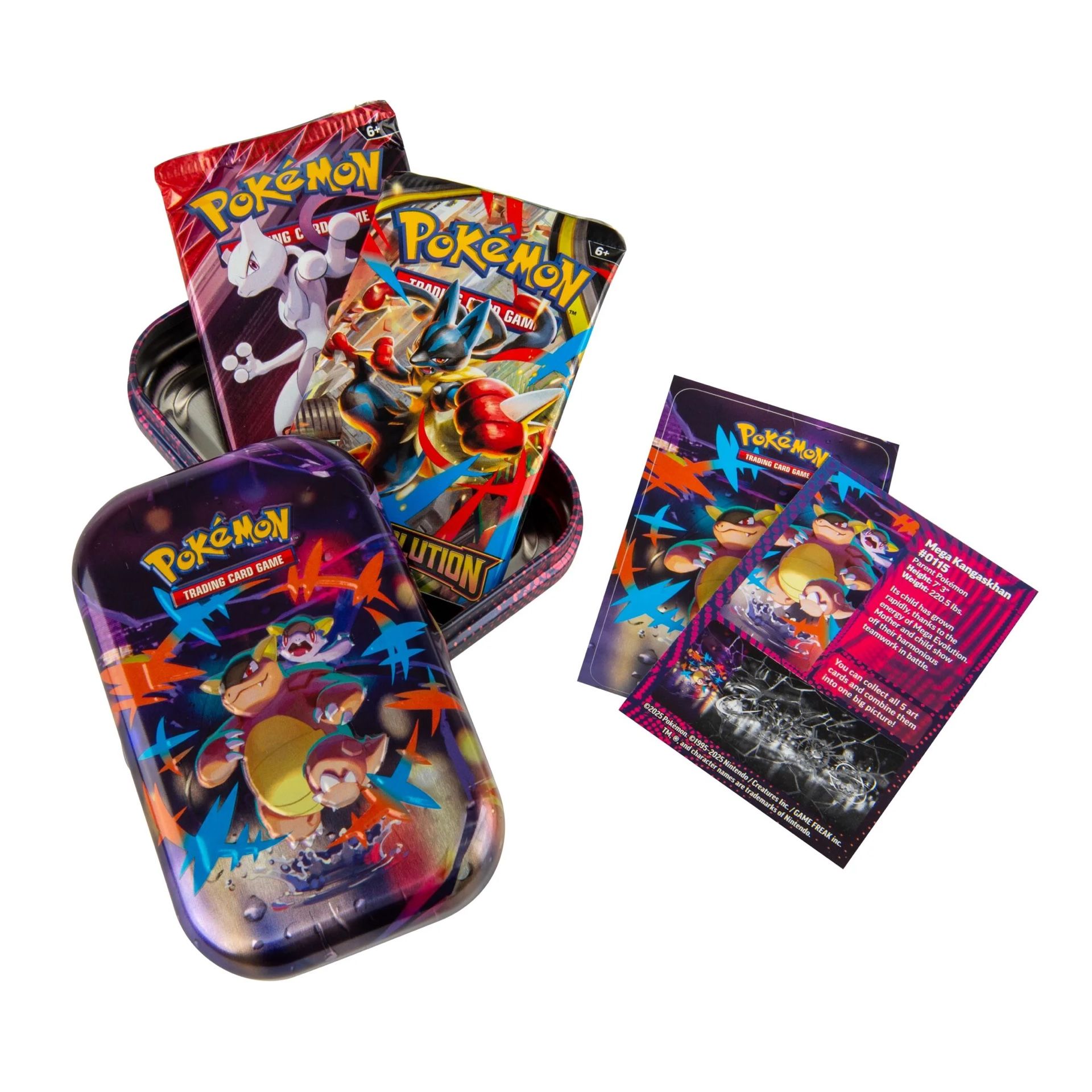 Mega Evolution Tins for Sale Pricing Full Case Price (10 Tins): $170 Each Individual Tin: $17 Contact me now! If you want more information, I am happy