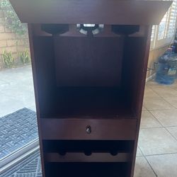 Wine Rack With Tray 