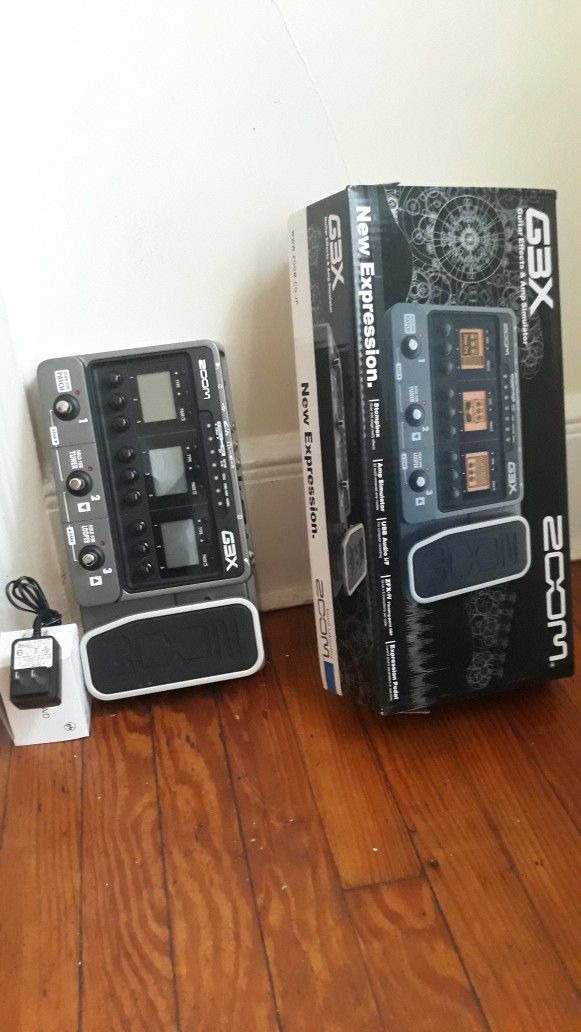 ZOOM GX3 GUITAR MULTI EFFECT PEDAL