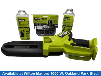 Ryobi Psbcw01 Green Chain Saw