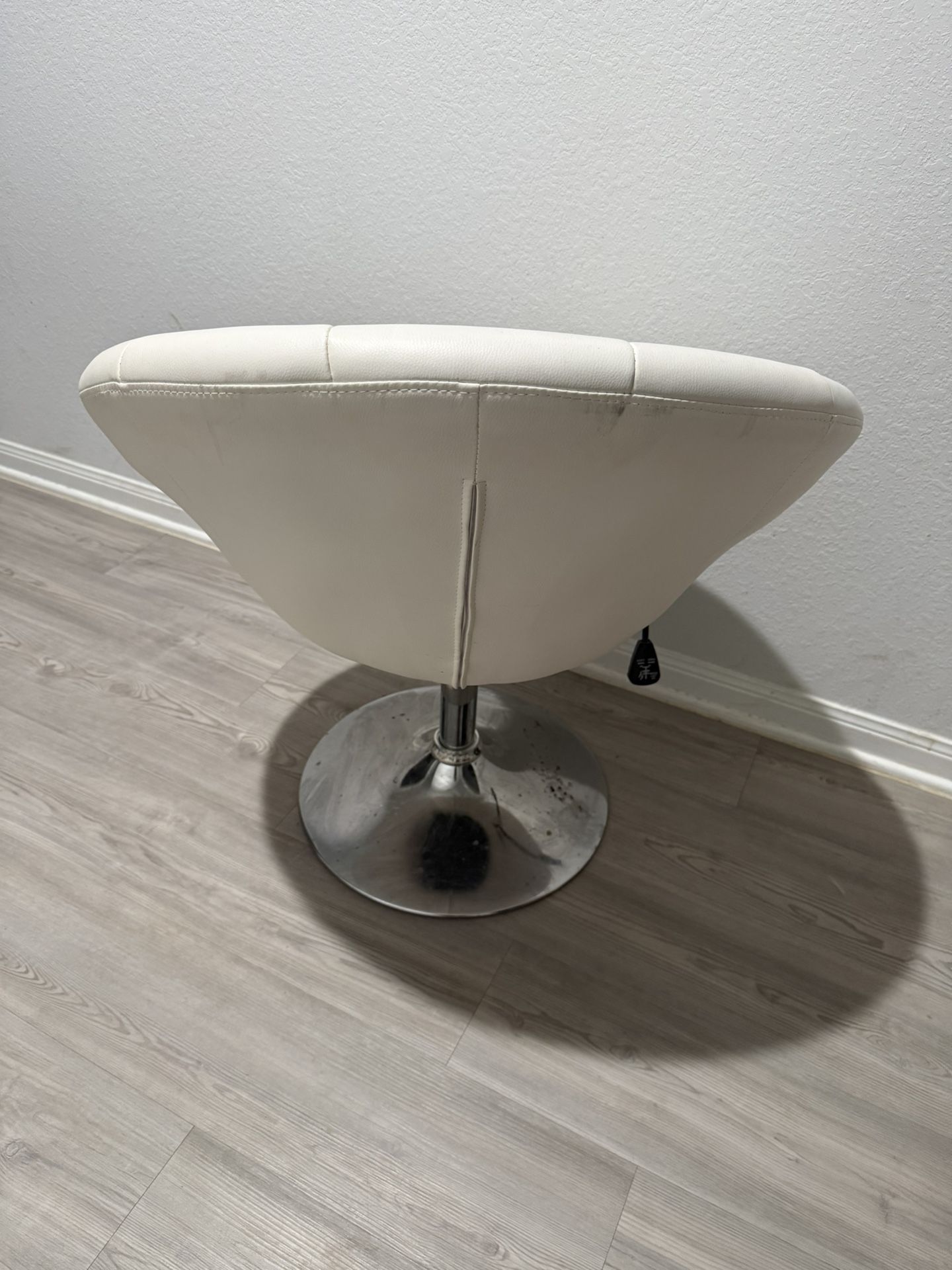 White Vanity Chair