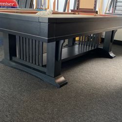 Brunswick Billiards 8’ Pool Table (Free Delivery & Pro setup) New Felt Any Color + All Accessories Included 