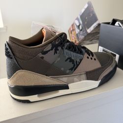 Jordan 3 “ Camo Patch “