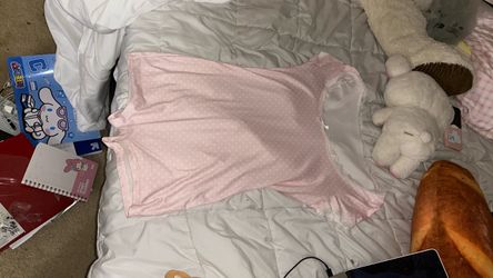 light pink body suit, size 14-16