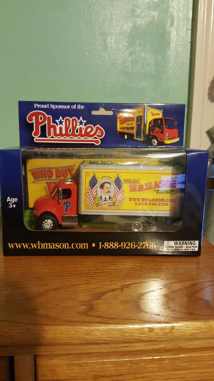 WB Mason Phillies Truck