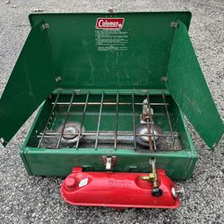 Coleman 425E Butane Camp Stove 2 Burner