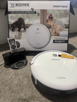 Ecovac Deebot Robot Vacuum + Replacement Kit