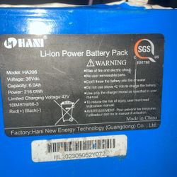 Li Ion Power Battery Pack