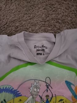 3 Rick And Morty Shirts Size Large