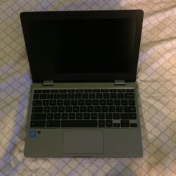 ASUS - 11.6" Chromebook - Intel Celeron - 4GB Memory - 32GB eMMC Flash Memory - Gray - Grey