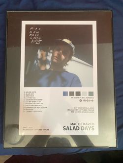 Mac DeMarco “Salad Days” poster