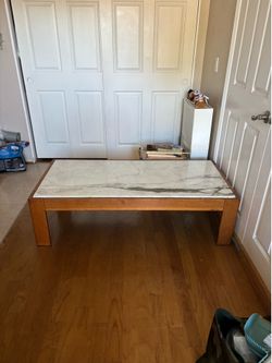 Vintage marble coffee table