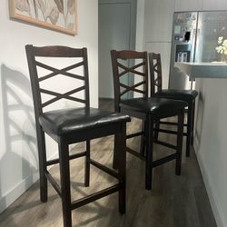 STOOLS SET OF 3 - OR BEST OFFER