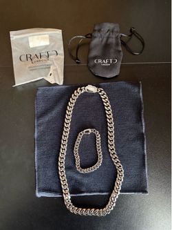 Cuban link chain & Bracelet