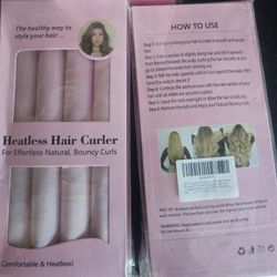 Heater Less Hair Curler. ( Para Rizos De Pelo)