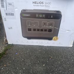 GrOWATT Portable Power Station 