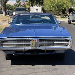 This 1972 Dodge Charger restored with original parts.With a stunning blue color and a clean title, this classic car has a mileage of 45,666 miles, mak