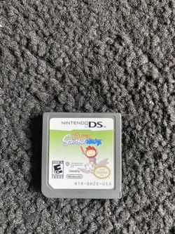 Nintendo ds game super scribble nausts