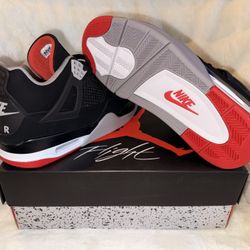 Jordan 4 Bred Canvas