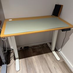 Electronic standing desk