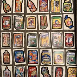 Mint 2006 Wacky Sticker  Cards + Rare Foyle & Vintage Garbage Pail Kids!