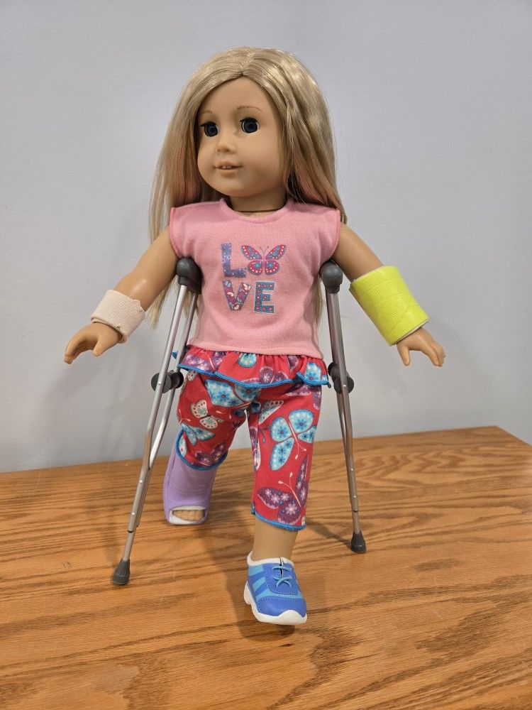 American Girl Wheelchair & Get Well Accessories