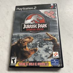 Jurassic Park Vintage PS2 game