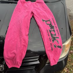 Pink Spider Pants 