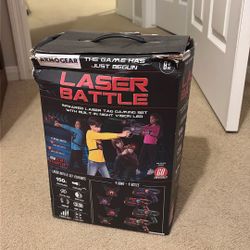 Laser Tag 4 Guns 4 Vests