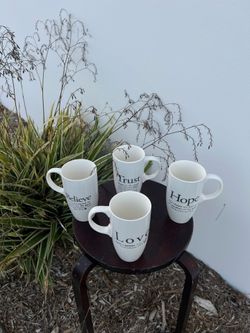 Off white mugs