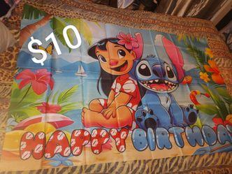 Lilo & Stitch background drop $10