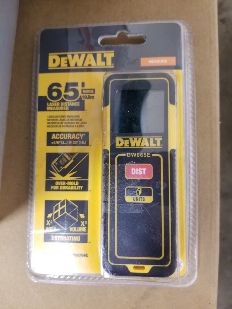 Dewalt 65' Laser Distance Measurer