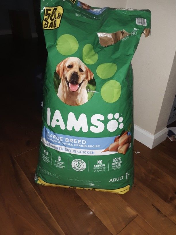 Free 50 Pound Iams Large Breed Dog Food