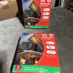 Set 2: 15 Feet Multicolour 150 Lights, Outdoor- Indoor 