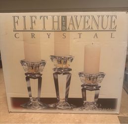 Crystal Candle Holders