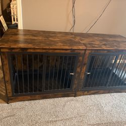 Dog Crate Entertainment Center