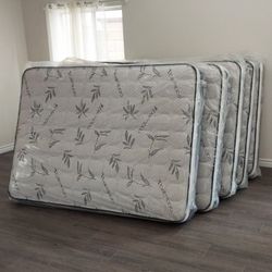 NEW🔥$145TWIN PILLOW TOP MATTRESS ‼️WITH BOX SPRING 🔥I HAVE 2 LEFT ONLY…FOR THIS PRICE‼️ ‼️‼️FULL ‼️BOX SPRING (ONLY) $50🔥