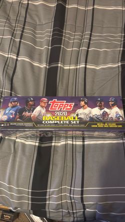 2020 Topps Baseball complete set purple