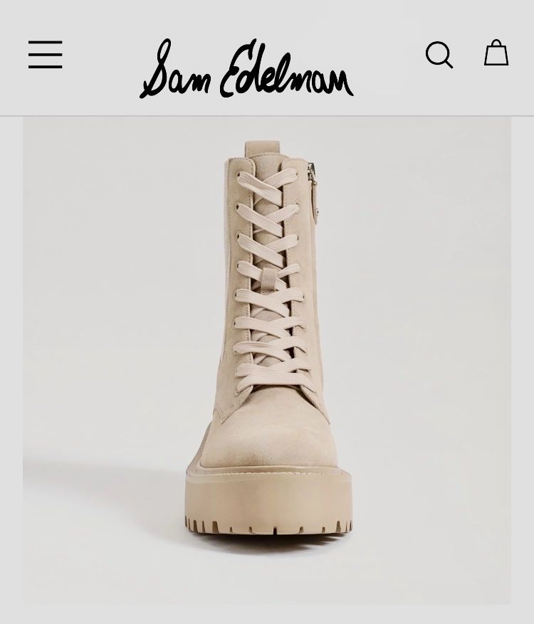 Sam Edelman NEW Combat Boots (7.5)