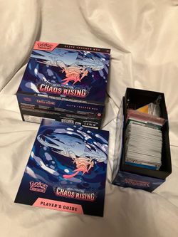 Pokemon Cards Chaos Rising ETB opened see desc