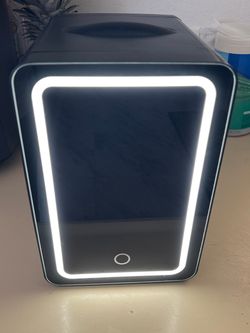 Personal Chiller LED Mini Fridge – 6L – Cool & Warm – 12V/120V – Black