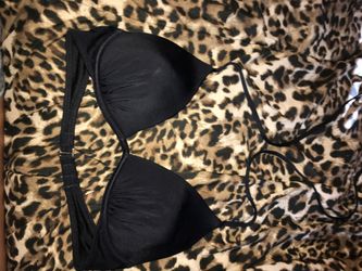 Black bathing suit top