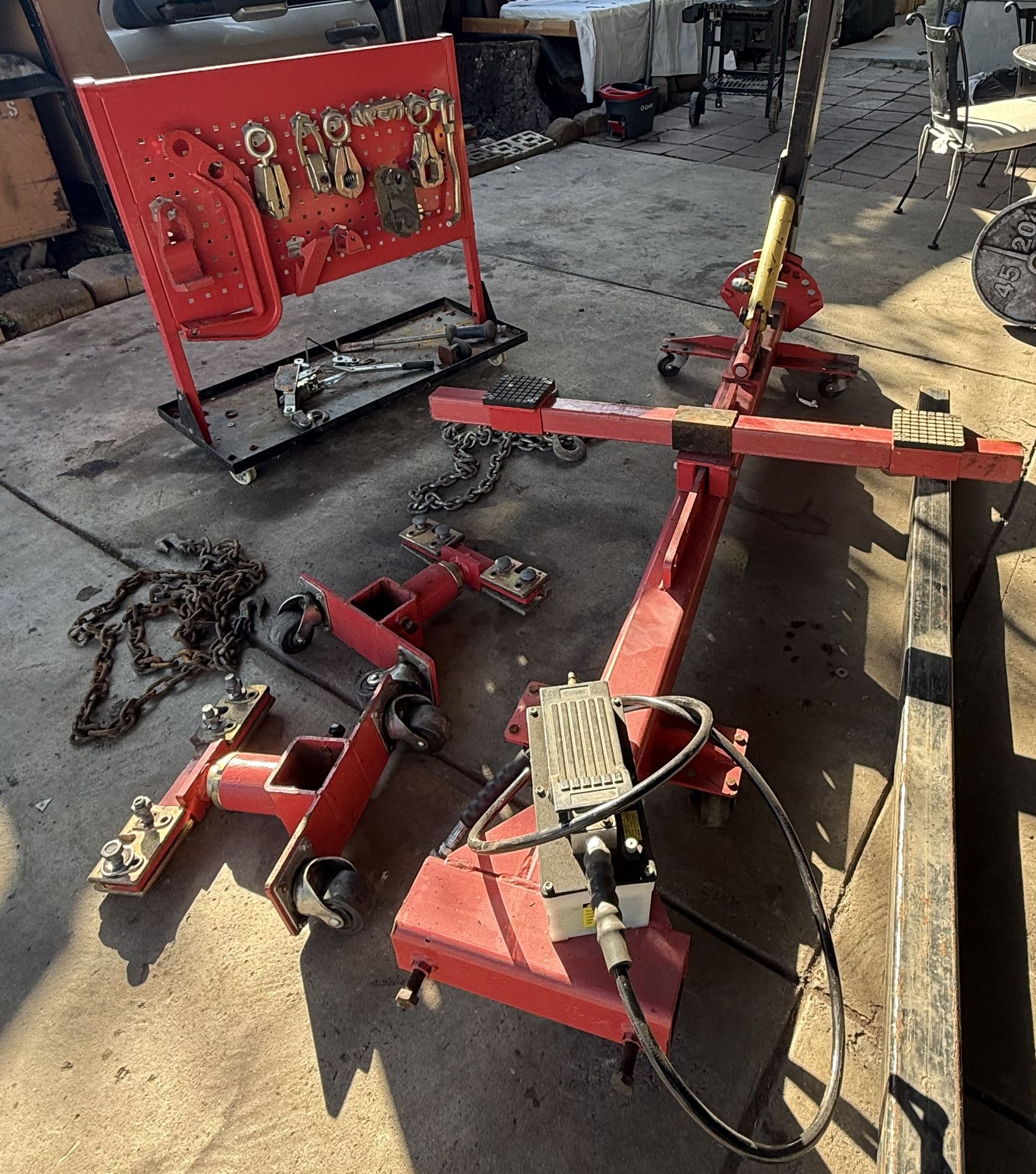 Equipo De Enderezar Carros