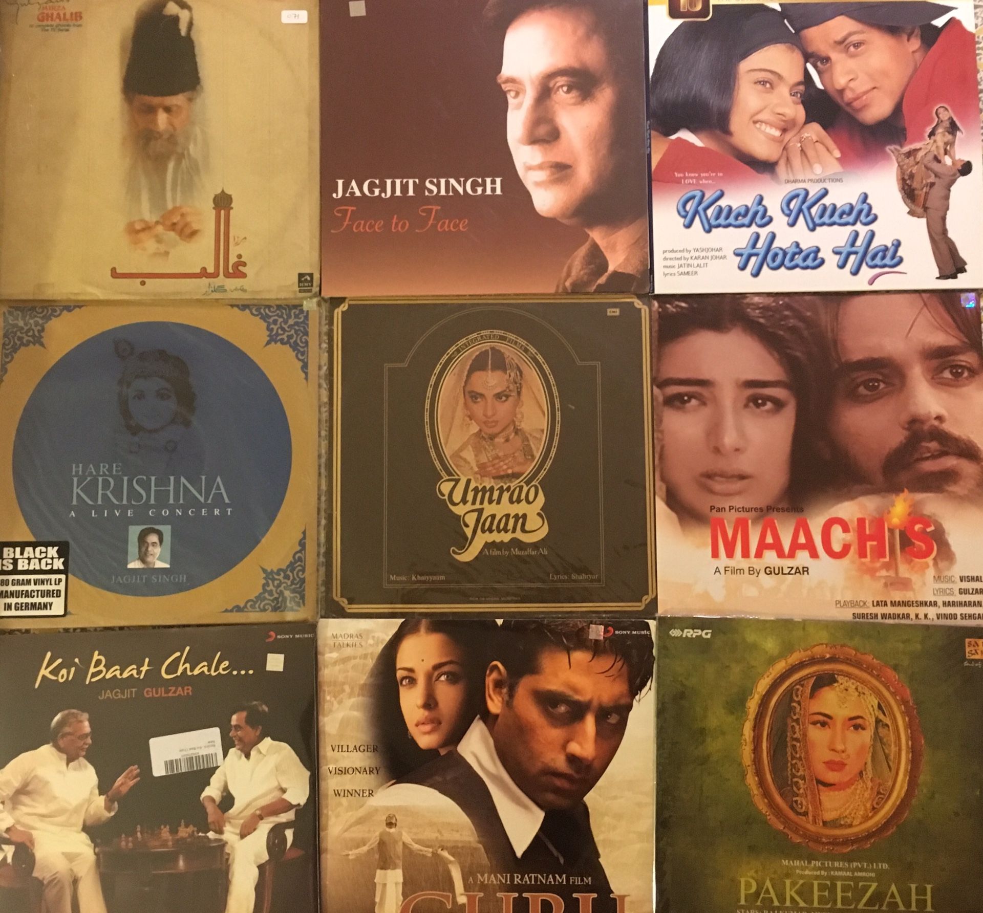 Rare Collection Of Bollywood LP Records. The Pictures Are Only For Illustration Purpose. Price Varies By The Record.