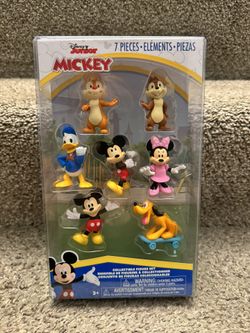 Disney Mickey & Friends 7 Pc Collectable Figure Set