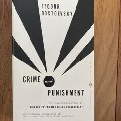 “Crime and Punishment” by Fyodor Dostoevsky