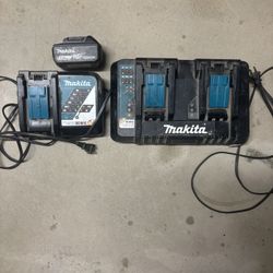 Makita Chargers And Batterie 